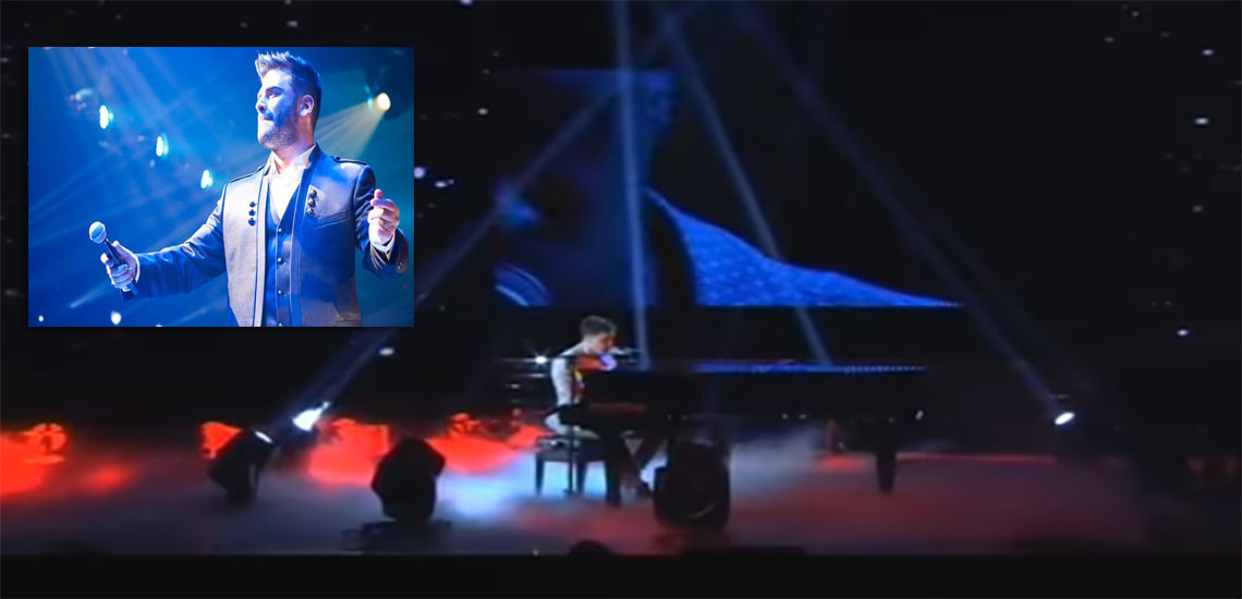 Ο Κύπριος παίκτης τραγούδησε Παντελίδη αλλά δεν θύμισε τον Παντελή! Σπάραξε πάνω στο πιάνο! VIDEO